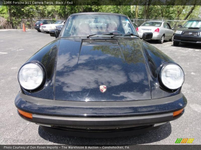 1986 911 Carrera Targa Black