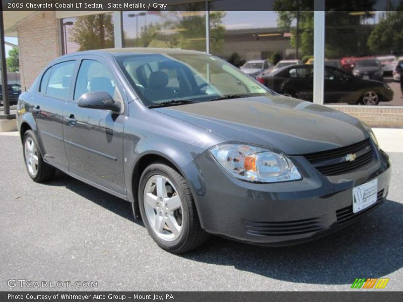 Slate Metallic / Gray 2009 Chevrolet Cobalt LT Sedan