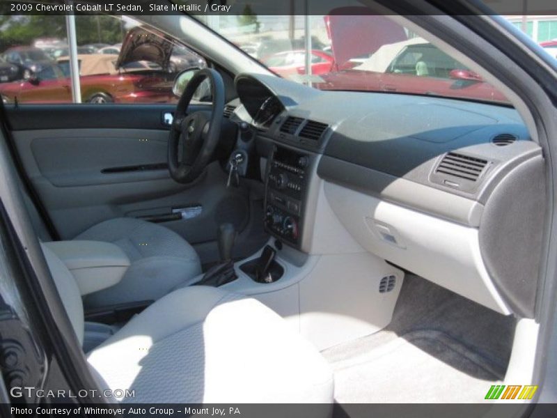 Slate Metallic / Gray 2009 Chevrolet Cobalt LT Sedan