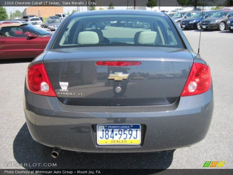 Slate Metallic / Gray 2009 Chevrolet Cobalt LT Sedan