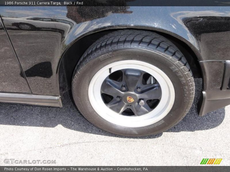  1986 911 Carrera Targa Wheel