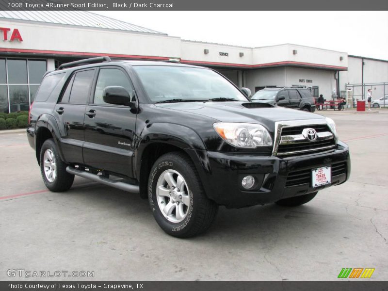 Black / Dark Charcoal 2008 Toyota 4Runner Sport Edition