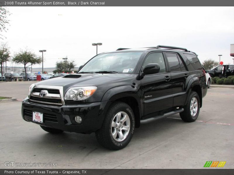 Black / Dark Charcoal 2008 Toyota 4Runner Sport Edition