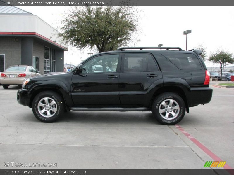 Black / Dark Charcoal 2008 Toyota 4Runner Sport Edition