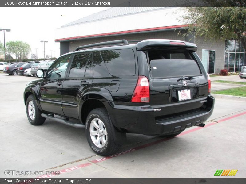Black / Dark Charcoal 2008 Toyota 4Runner Sport Edition