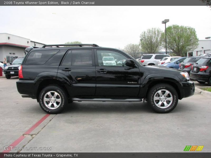 Black / Dark Charcoal 2008 Toyota 4Runner Sport Edition