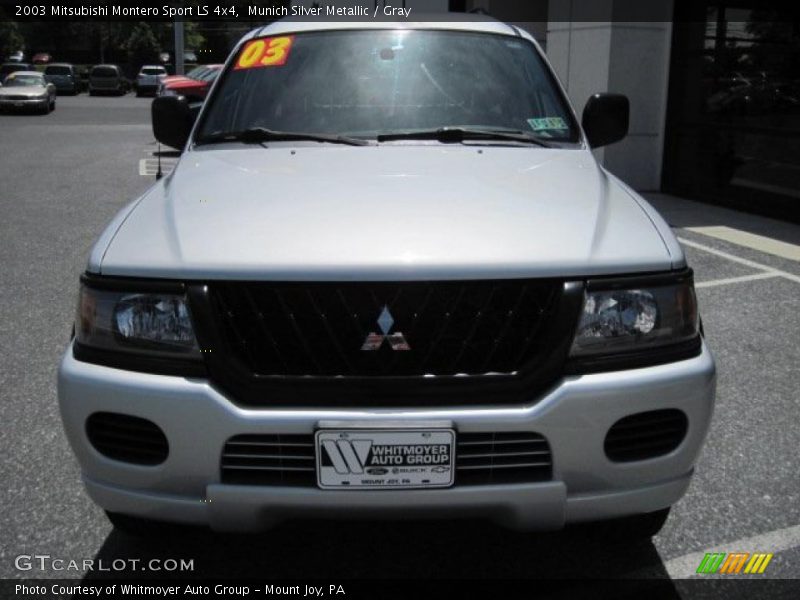 Munich Silver Metallic / Gray 2003 Mitsubishi Montero Sport LS 4x4