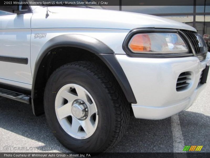 Munich Silver Metallic / Gray 2003 Mitsubishi Montero Sport LS 4x4