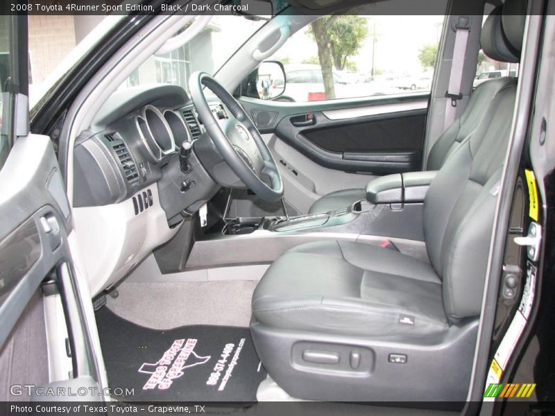 Black / Dark Charcoal 2008 Toyota 4Runner Sport Edition