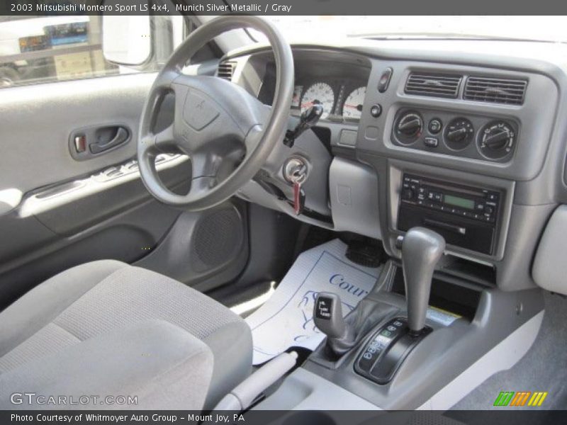 Munich Silver Metallic / Gray 2003 Mitsubishi Montero Sport LS 4x4