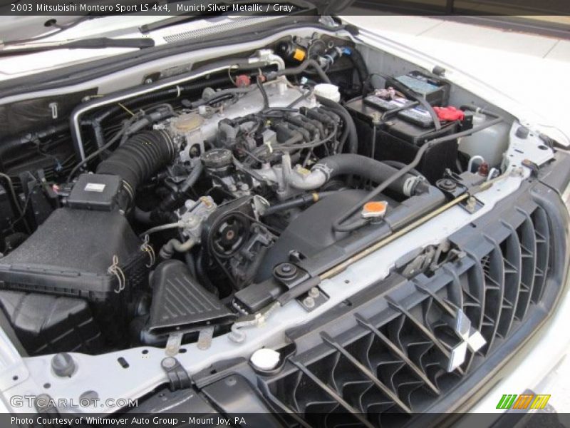  2003 Montero Sport LS 4x4 Engine - 3.0 Liter SOHC 24-Valve V6