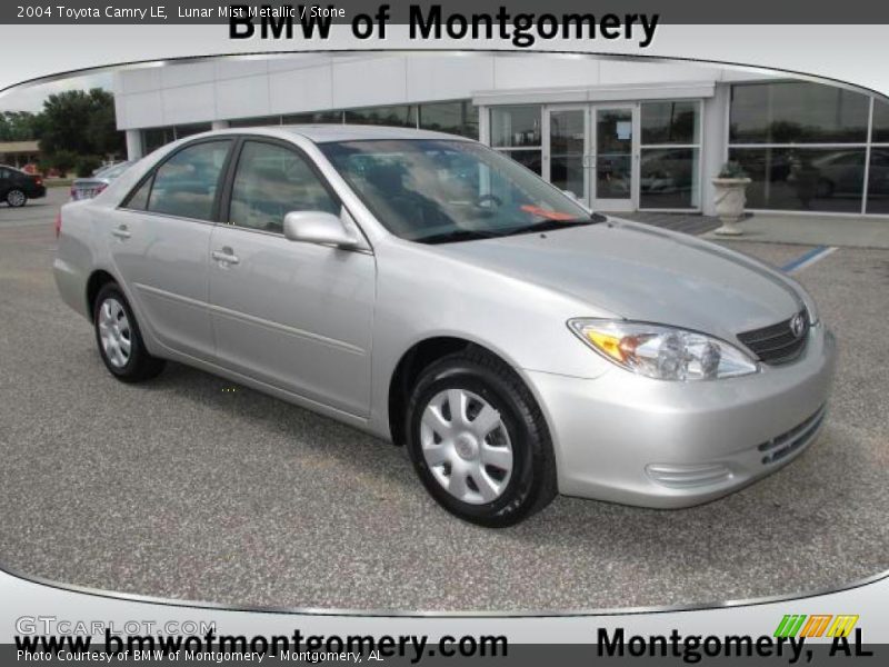 Lunar Mist Metallic / Stone 2004 Toyota Camry LE