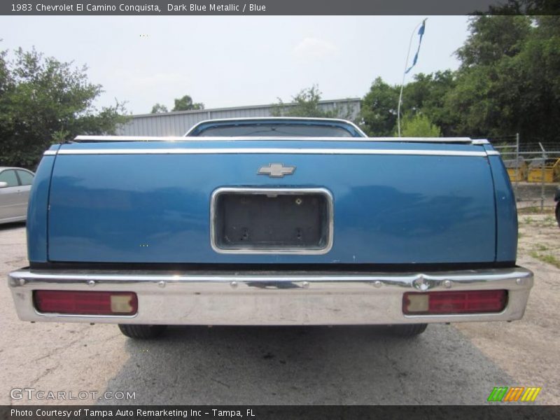  1983 El Camino Conquista Dark Blue Metallic