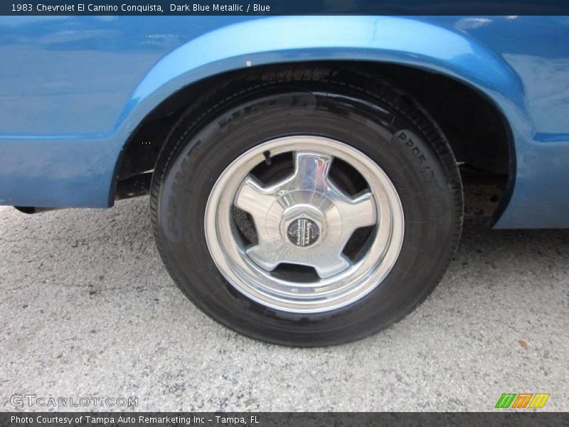 Custom Wheels of 1983 El Camino Conquista