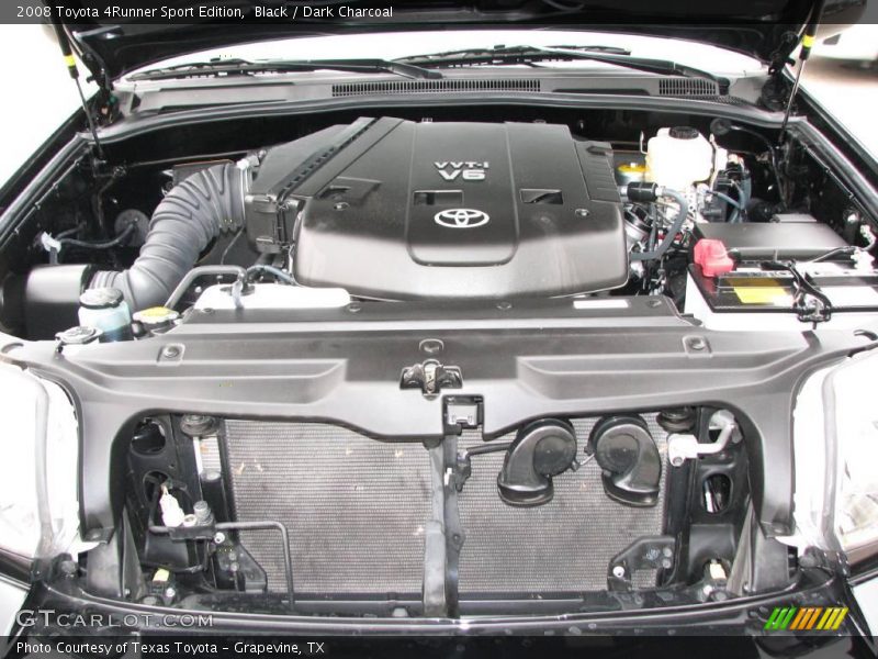 Black / Dark Charcoal 2008 Toyota 4Runner Sport Edition