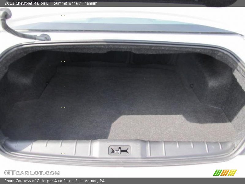 Summit White / Titanium 2011 Chevrolet Malibu LT