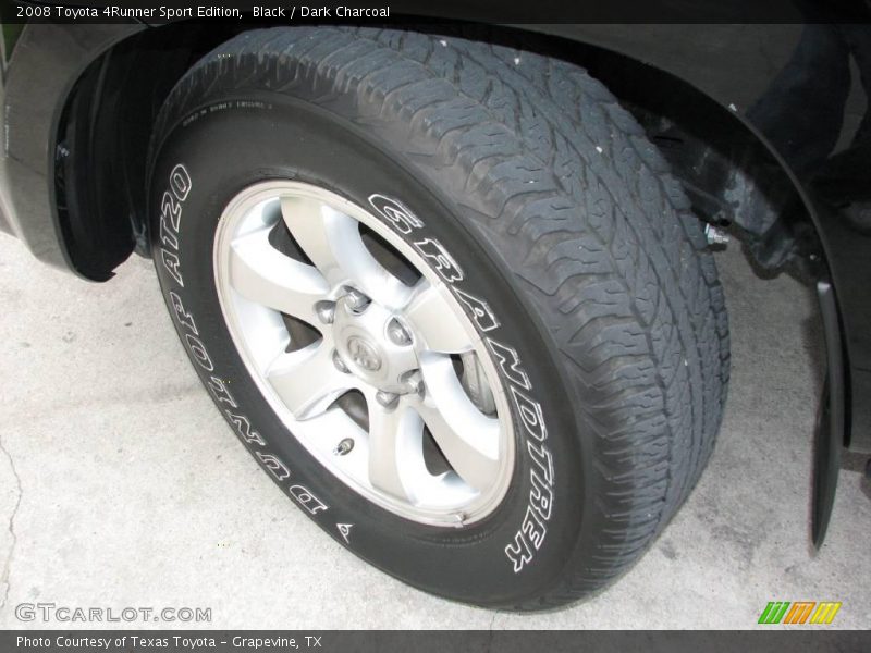 Black / Dark Charcoal 2008 Toyota 4Runner Sport Edition