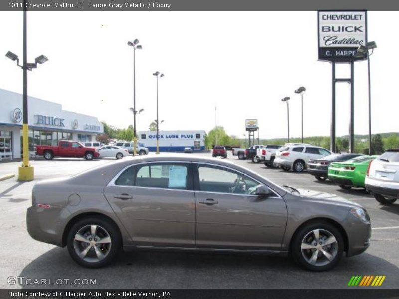 Taupe Gray Metallic / Ebony 2011 Chevrolet Malibu LT