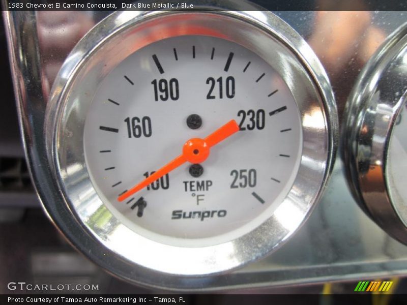 Dark Blue Metallic / Blue 1983 Chevrolet El Camino Conquista