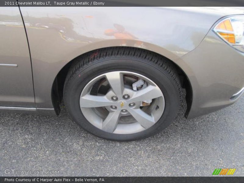 Taupe Gray Metallic / Ebony 2011 Chevrolet Malibu LT