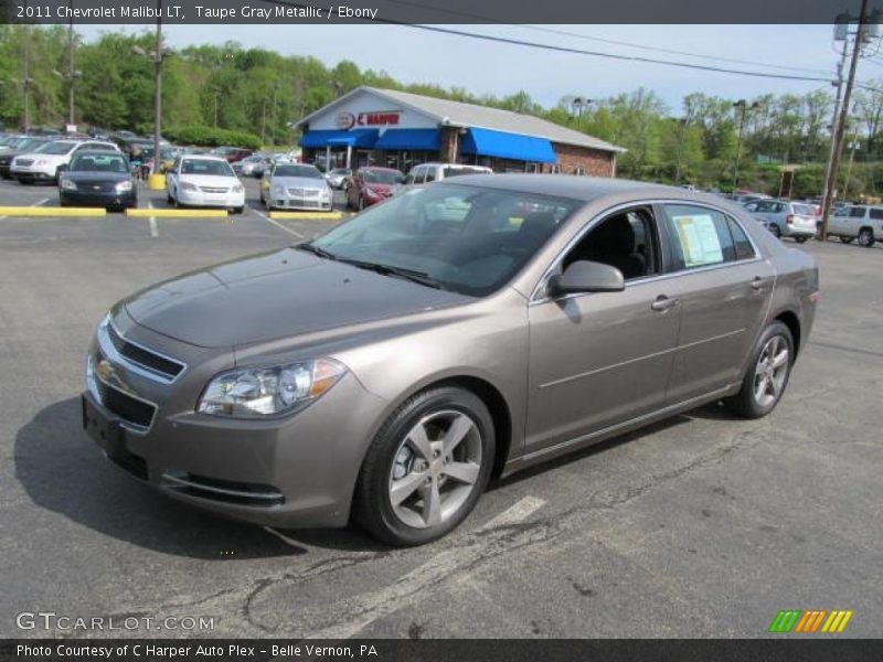 Taupe Gray Metallic / Ebony 2011 Chevrolet Malibu LT