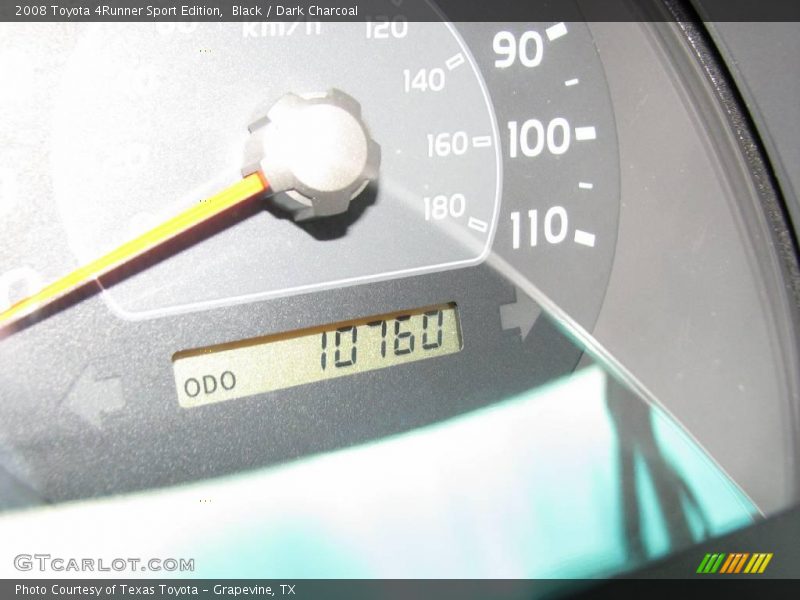 Black / Dark Charcoal 2008 Toyota 4Runner Sport Edition