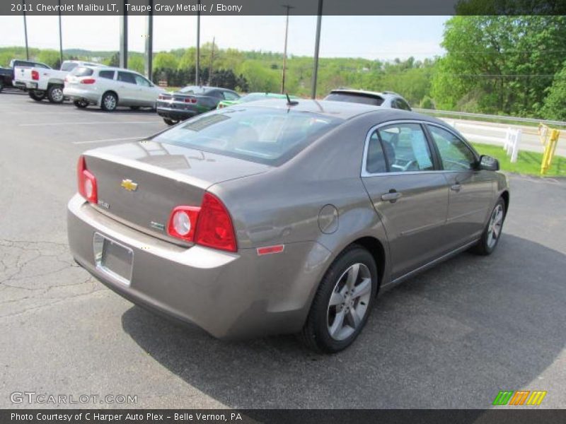 Taupe Gray Metallic / Ebony 2011 Chevrolet Malibu LT