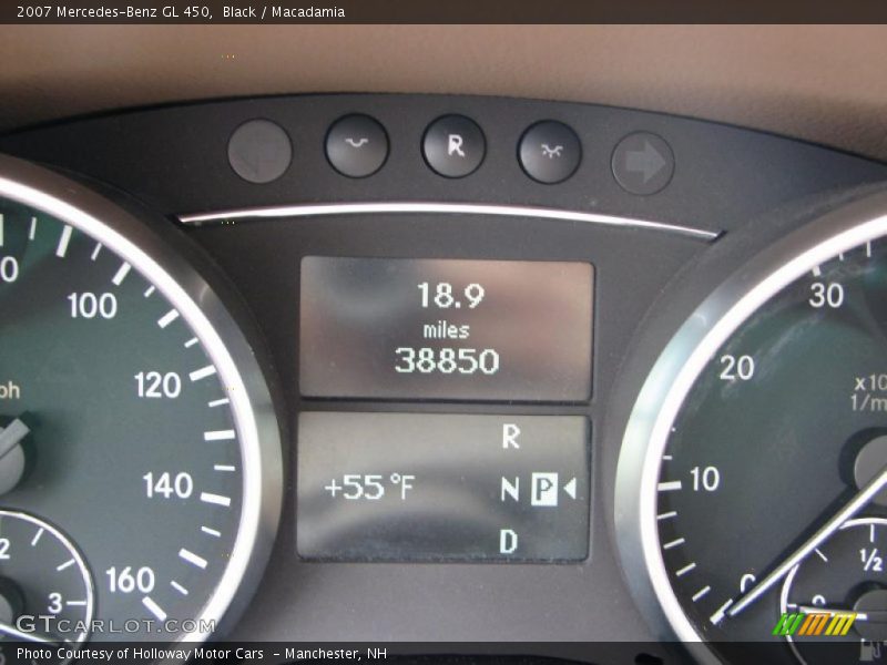 Black / Macadamia 2007 Mercedes-Benz GL 450