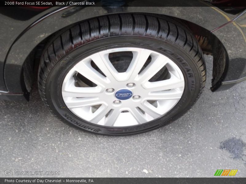 Black / Charcoal Black 2008 Ford Focus SE Sedan
