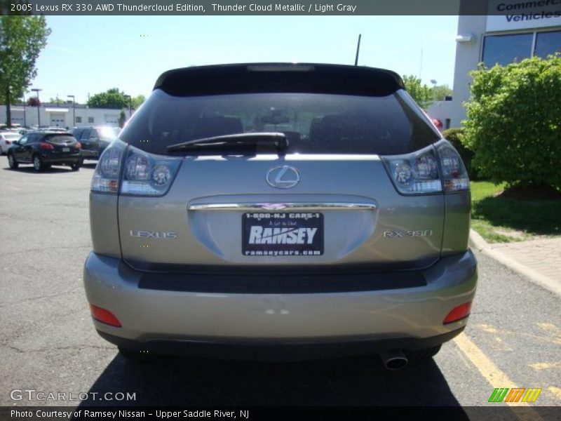 Thunder Cloud Metallic / Light Gray 2005 Lexus RX 330 AWD Thundercloud Edition