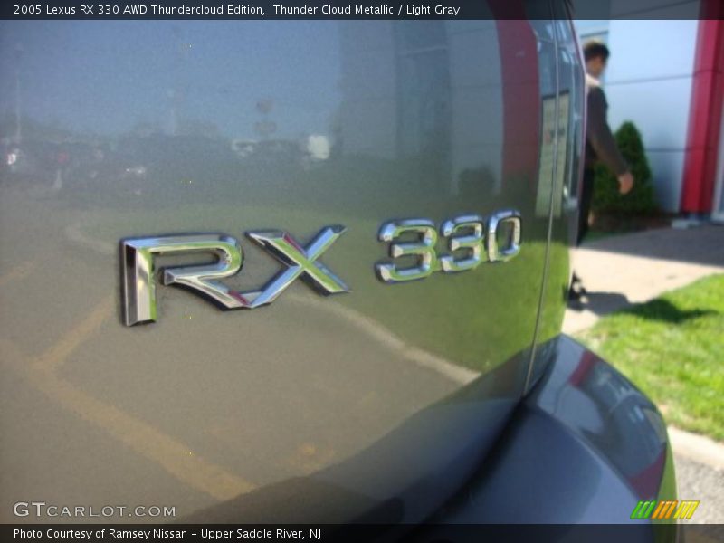 Thunder Cloud Metallic / Light Gray 2005 Lexus RX 330 AWD Thundercloud Edition