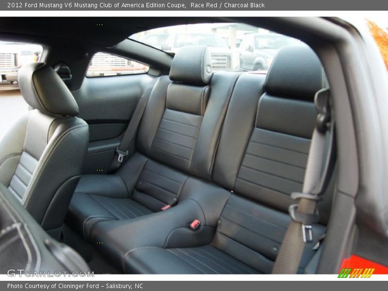  2012 Mustang V6 Mustang Club of America Edition Coupe Charcoal Black Interior