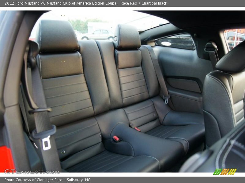  2012 Mustang V6 Mustang Club of America Edition Coupe Charcoal Black Interior
