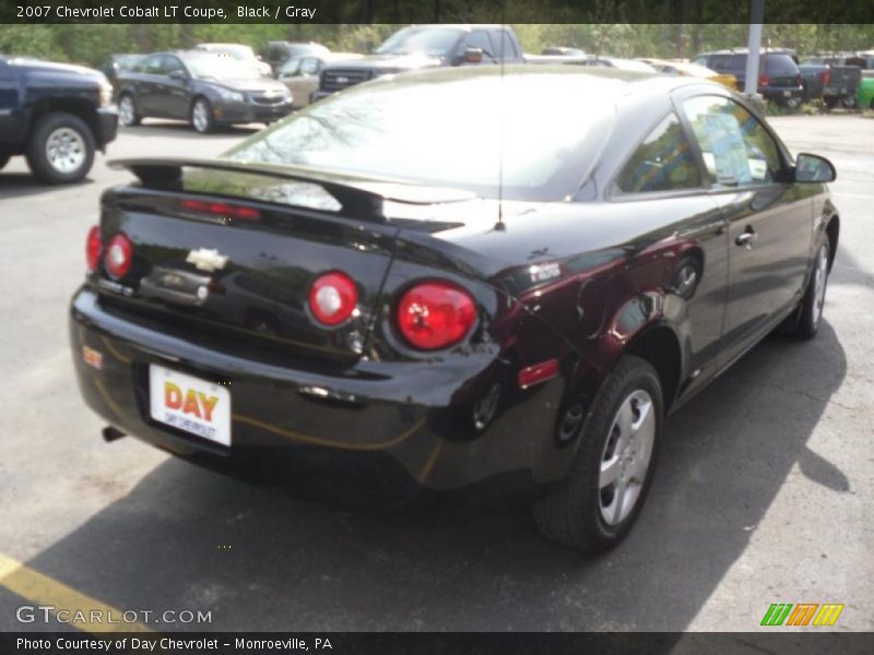Black / Gray 2007 Chevrolet Cobalt LT Coupe
