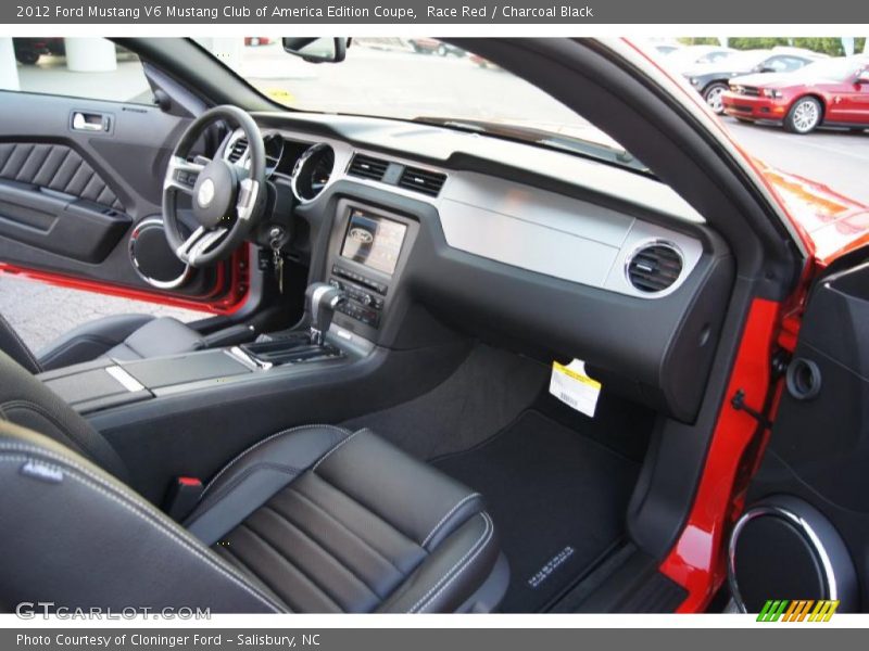  2012 Mustang V6 Mustang Club of America Edition Coupe Charcoal Black Interior