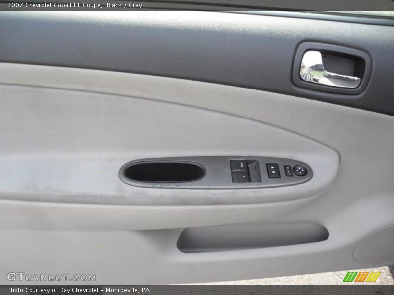 Black / Gray 2007 Chevrolet Cobalt LT Coupe