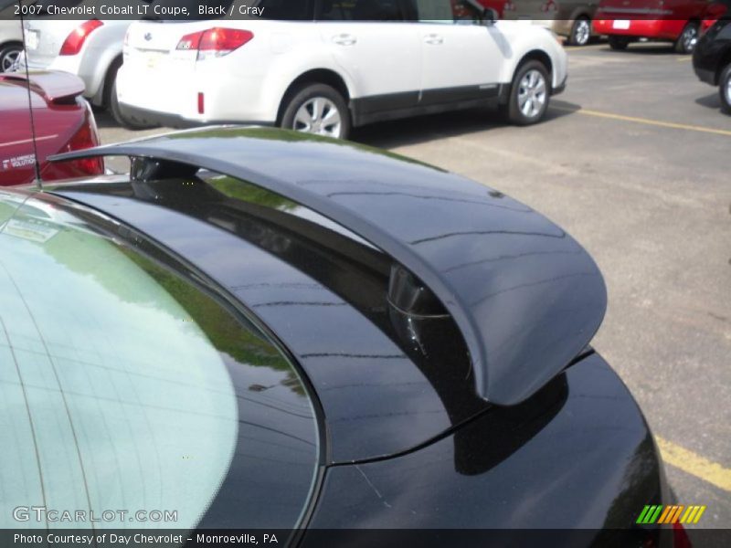 Black / Gray 2007 Chevrolet Cobalt LT Coupe