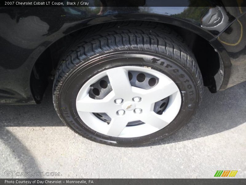 Black / Gray 2007 Chevrolet Cobalt LT Coupe