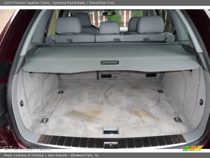 Carmona Red Metallic / Stone/Steel Grey 2004 Porsche Cayenne Turbo