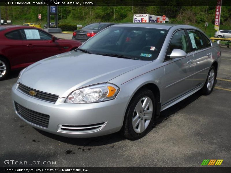 Silver Ice Metallic / Ebony 2011 Chevrolet Impala LS