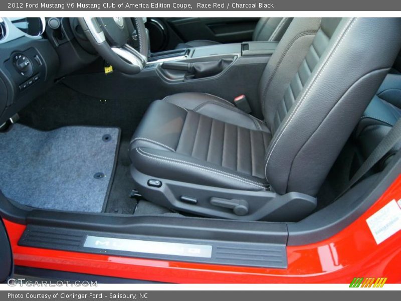  2012 Mustang V6 Mustang Club of America Edition Coupe Charcoal Black Interior