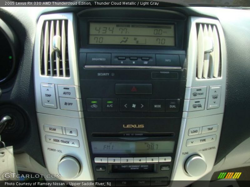 Thunder Cloud Metallic / Light Gray 2005 Lexus RX 330 AWD Thundercloud Edition