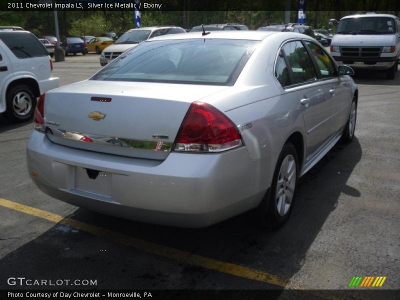 Silver Ice Metallic / Ebony 2011 Chevrolet Impala LS