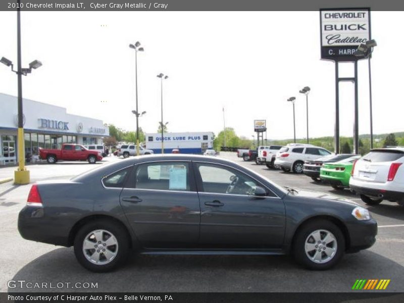 Cyber Gray Metallic / Gray 2010 Chevrolet Impala LT
