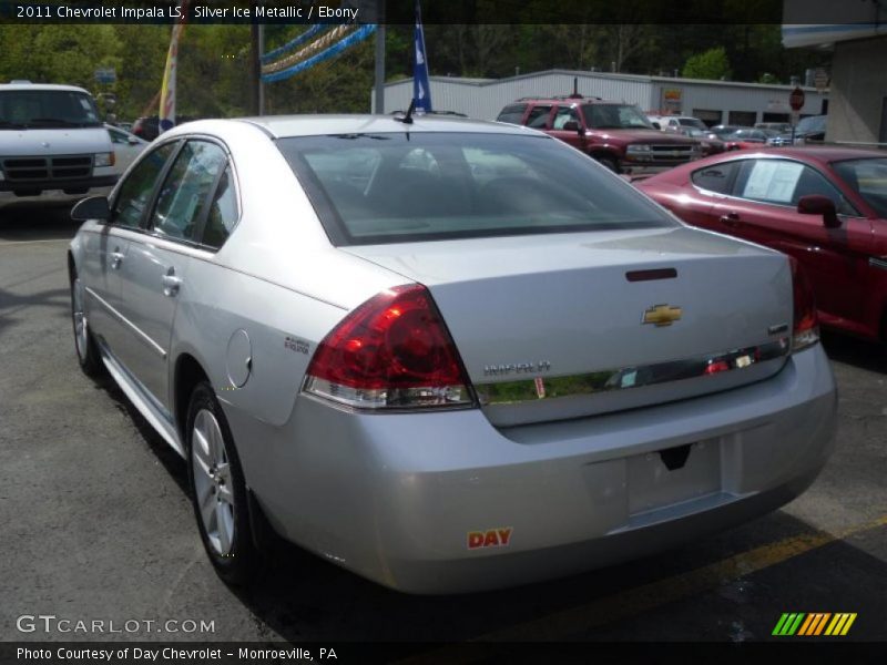 Silver Ice Metallic / Ebony 2011 Chevrolet Impala LS