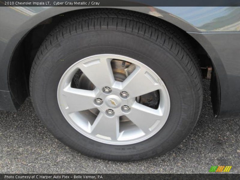 Cyber Gray Metallic / Gray 2010 Chevrolet Impala LT
