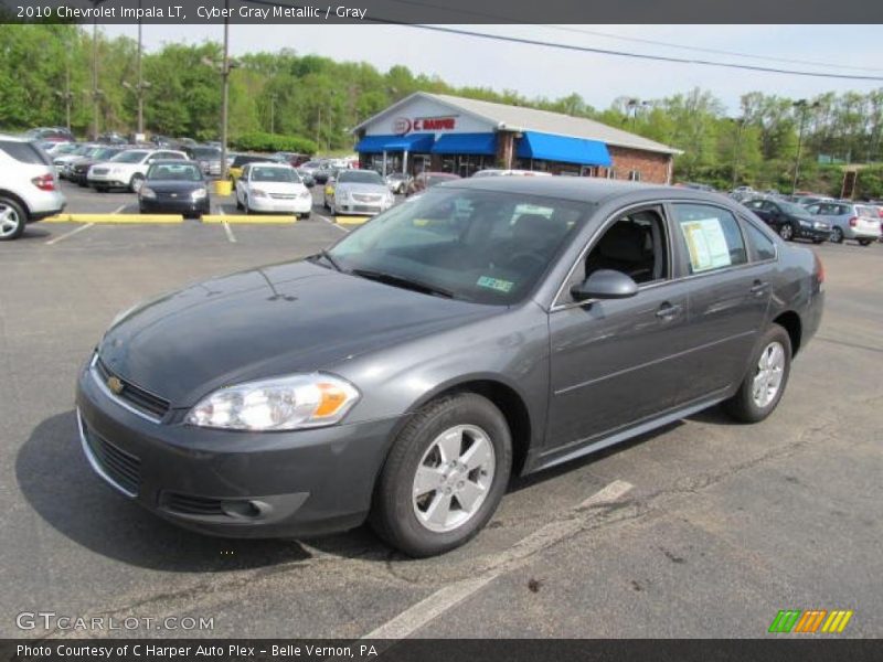 Cyber Gray Metallic / Gray 2010 Chevrolet Impala LT