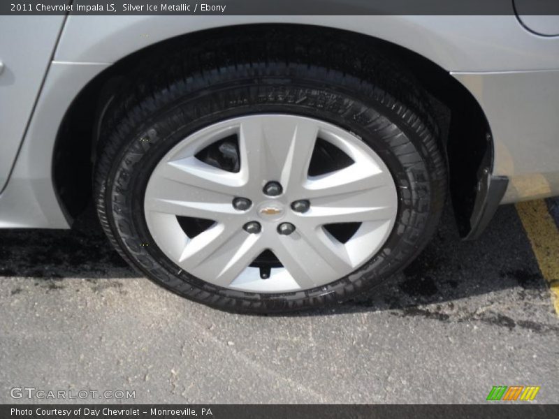 Silver Ice Metallic / Ebony 2011 Chevrolet Impala LS