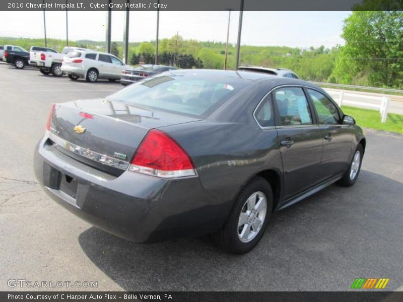 Cyber Gray Metallic / Gray 2010 Chevrolet Impala LT