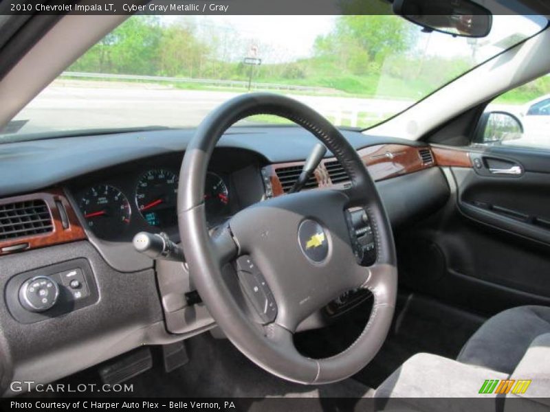 Cyber Gray Metallic / Gray 2010 Chevrolet Impala LT